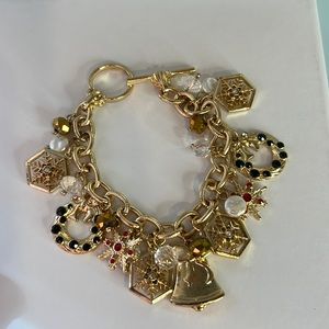 Holiday charm bracelet